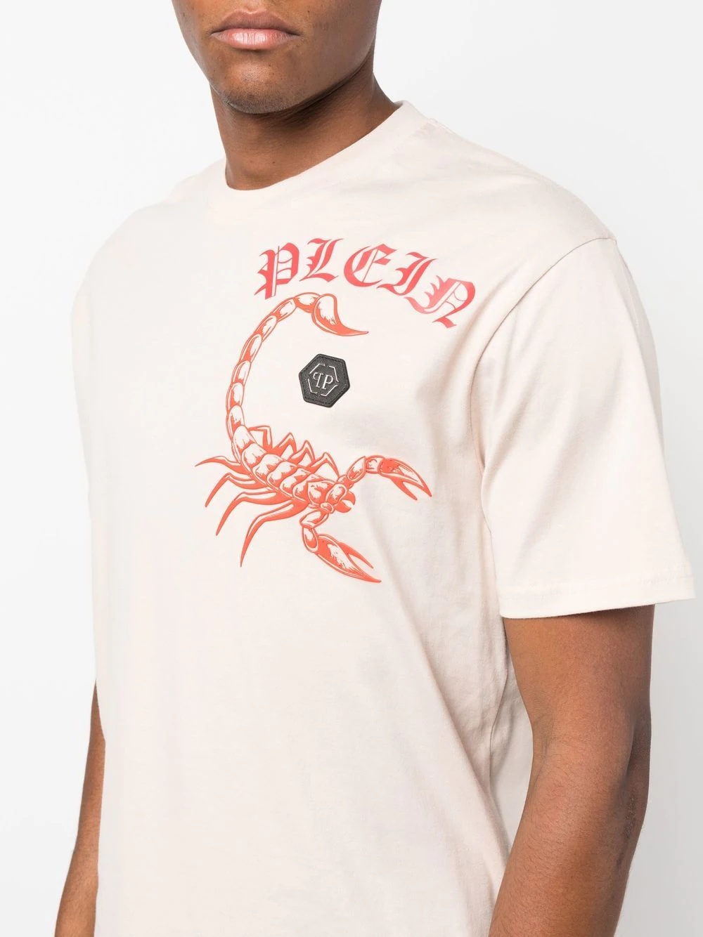 Scorpion-print short-sleeve T-shirt - 5