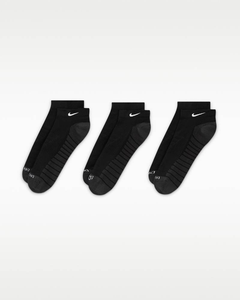Nike Nike Everyday Max Cushioned Training No-Show Socks (3 Pairs) outlook