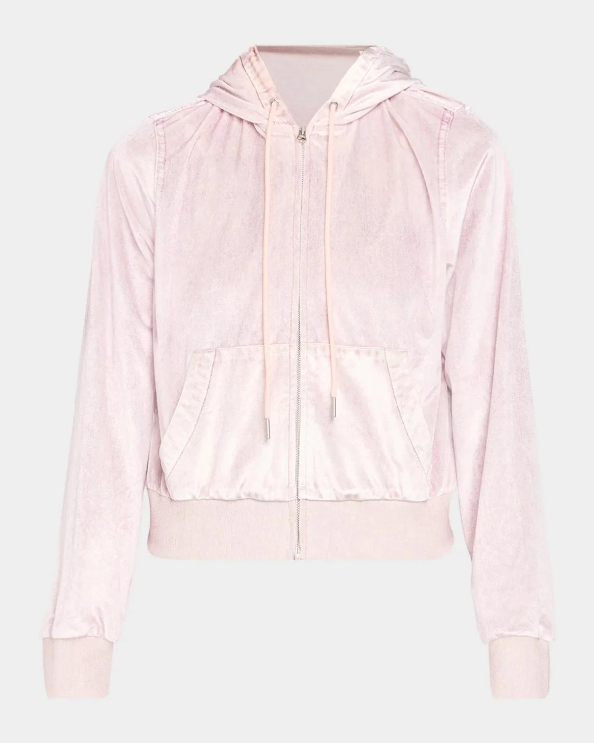 Miramar Denim Zip-Up Hoodie - 1