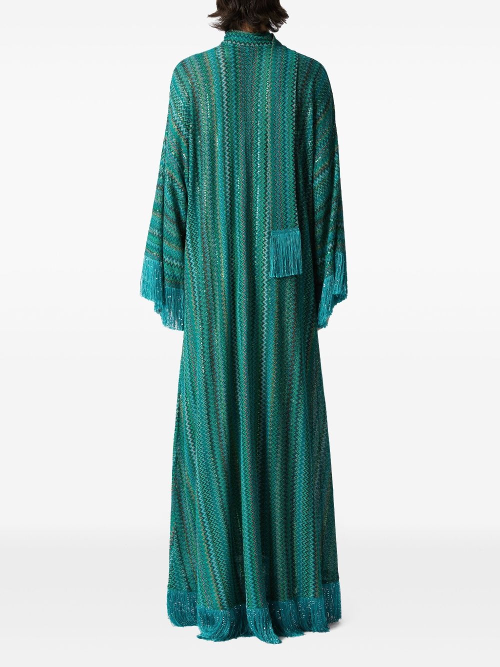 zigzag kaftan dress - 3