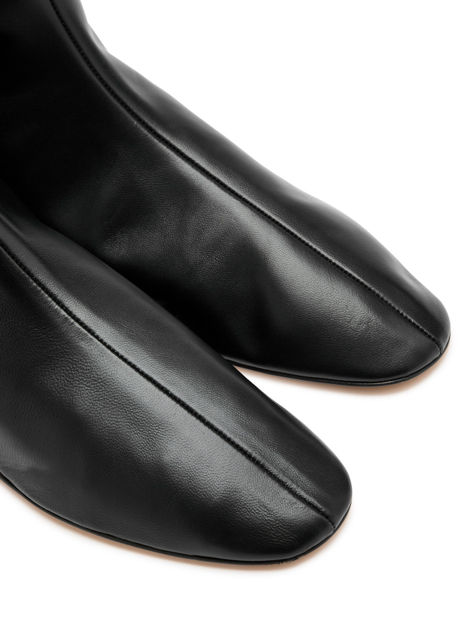 LE Monde Beryl Luna Leather Ankle Boots - 3