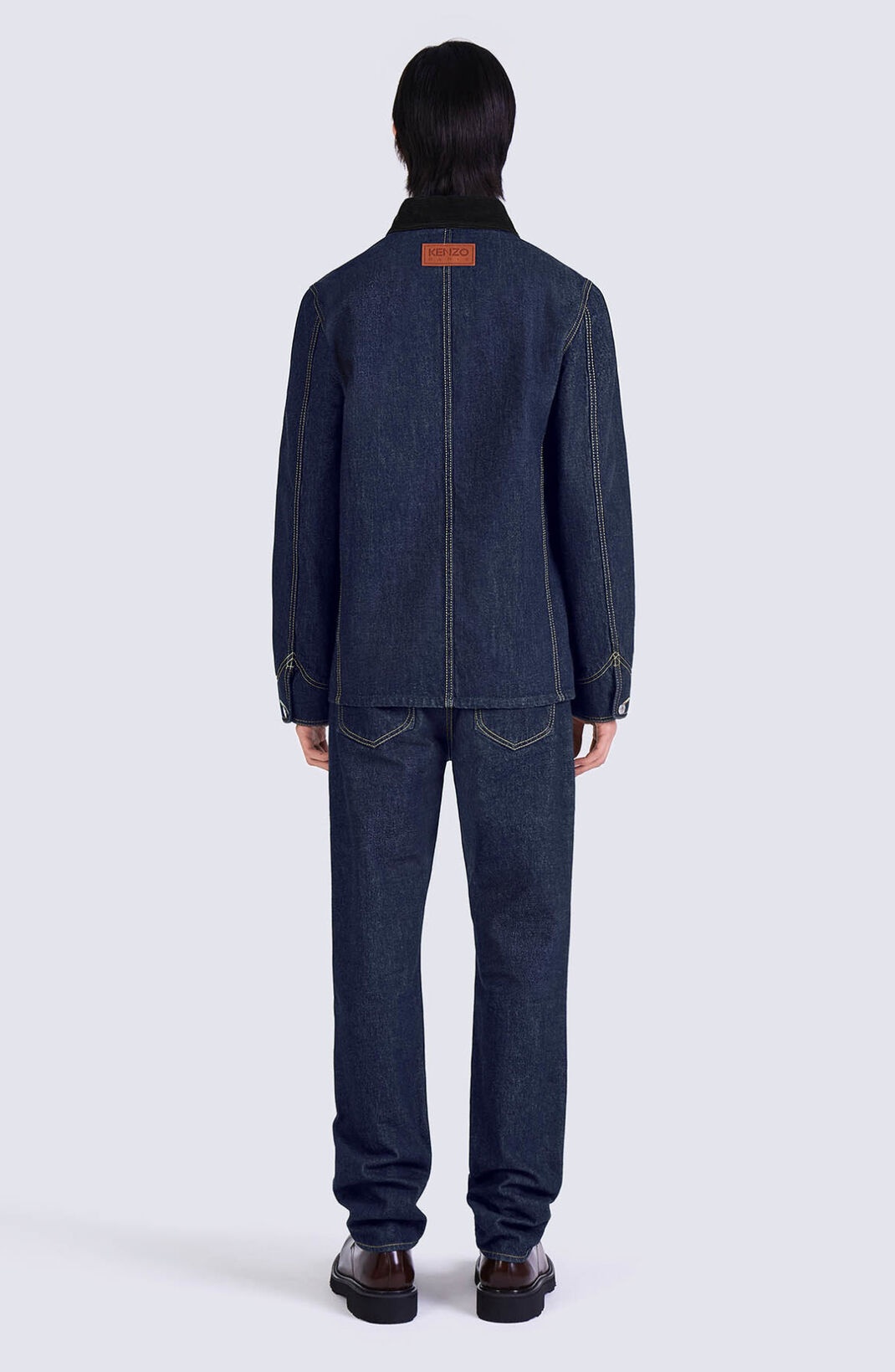'KENZO Poppy' workwear denim jacket - 3