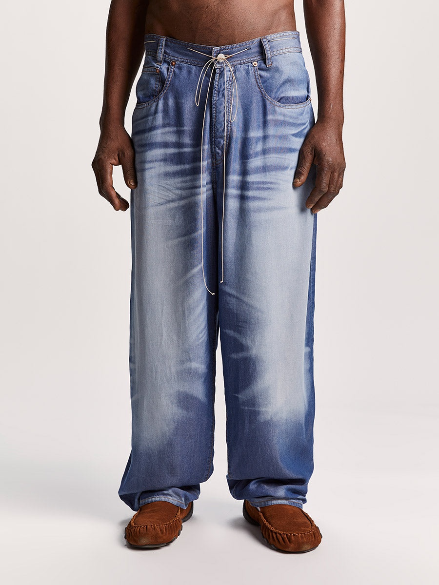 Officina Pijama Pants Indigo - 2
