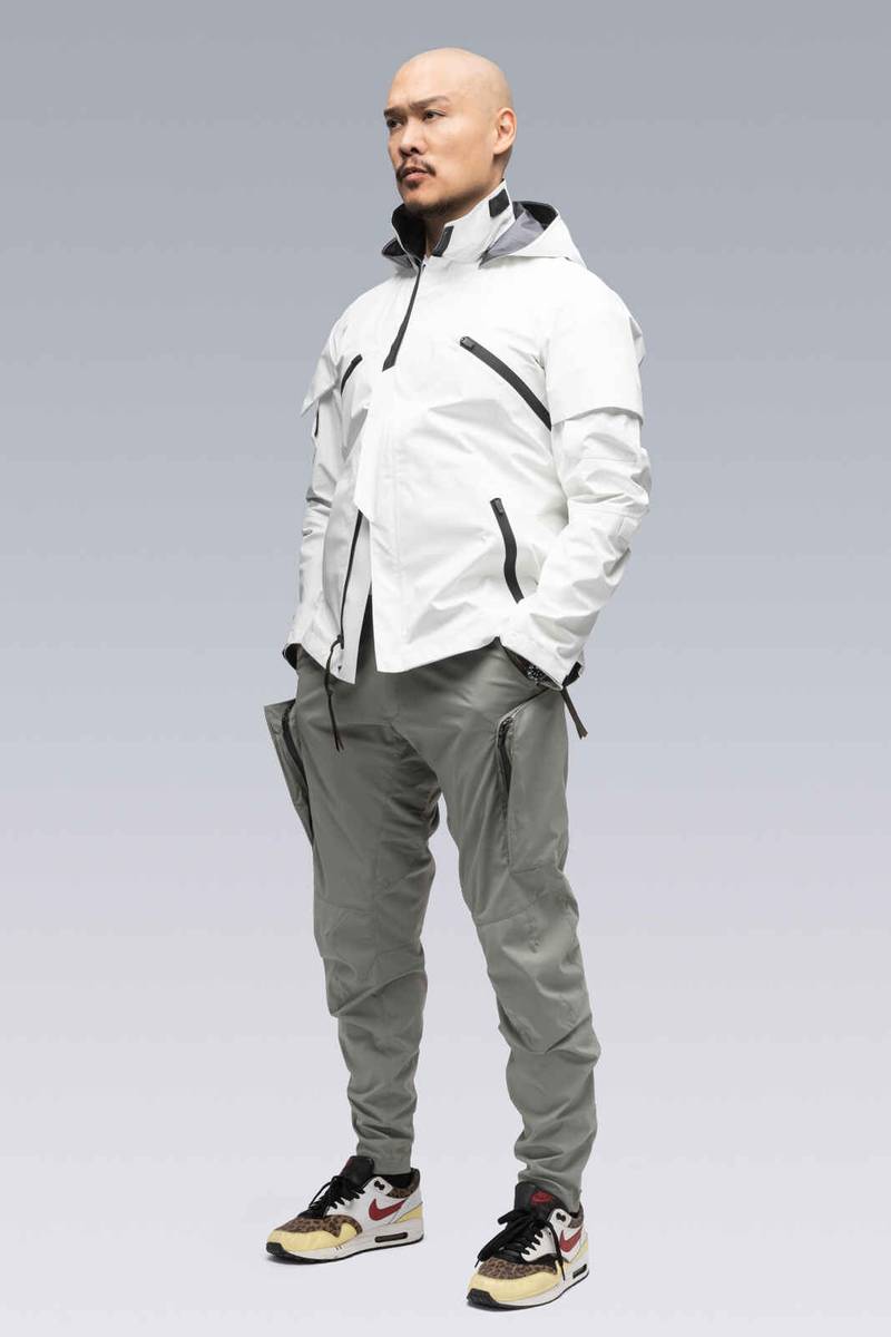 J1B-GT 3L Gore-Tex Pro Interops Jacket White (2 hoods: White & Black) 50