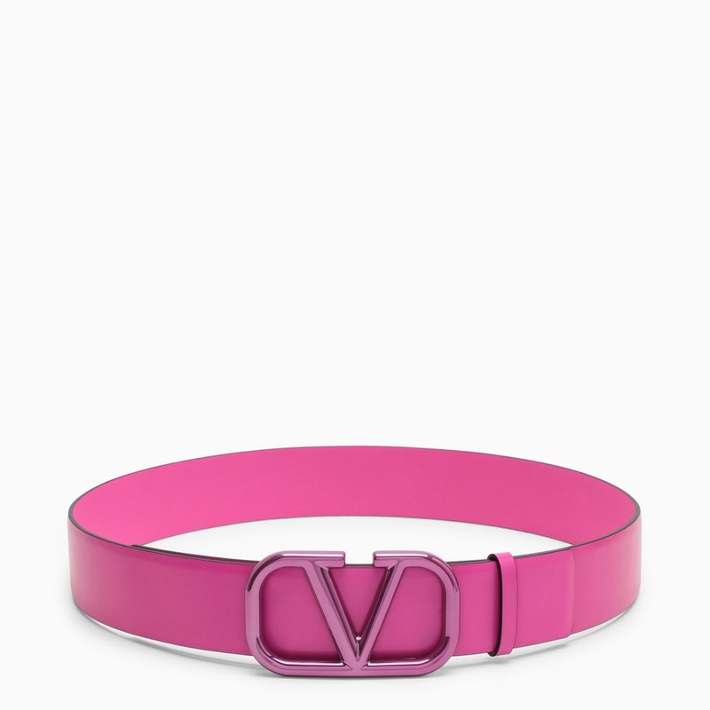PP Pink Vlogo Signature belt 1