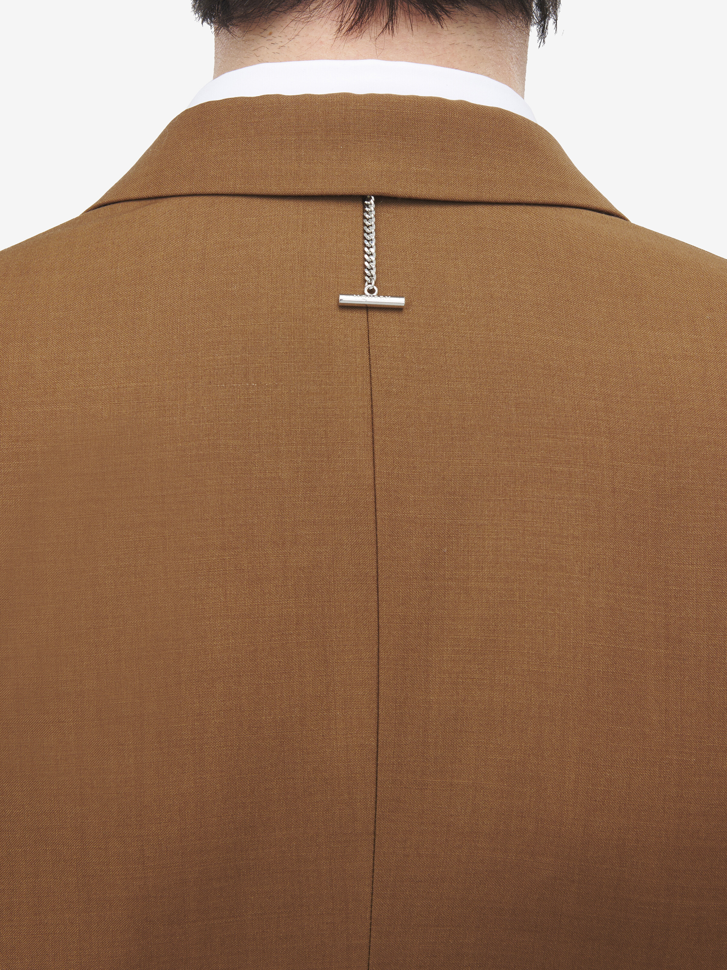 Wool Mohair Single-Breasted Jacket - 6