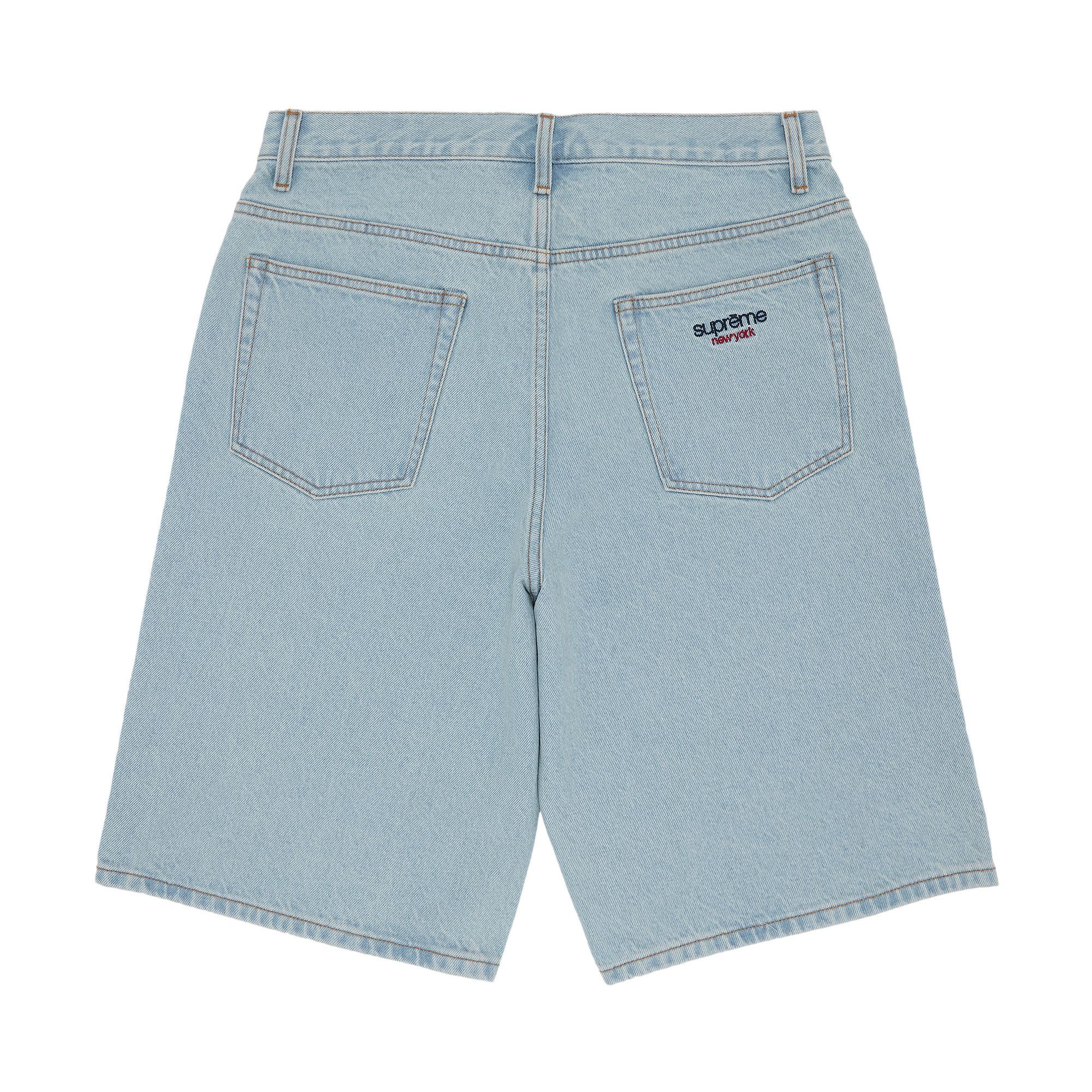 Supreme Baggy Denim Short Dirty Indigo Men's - SS23 - US