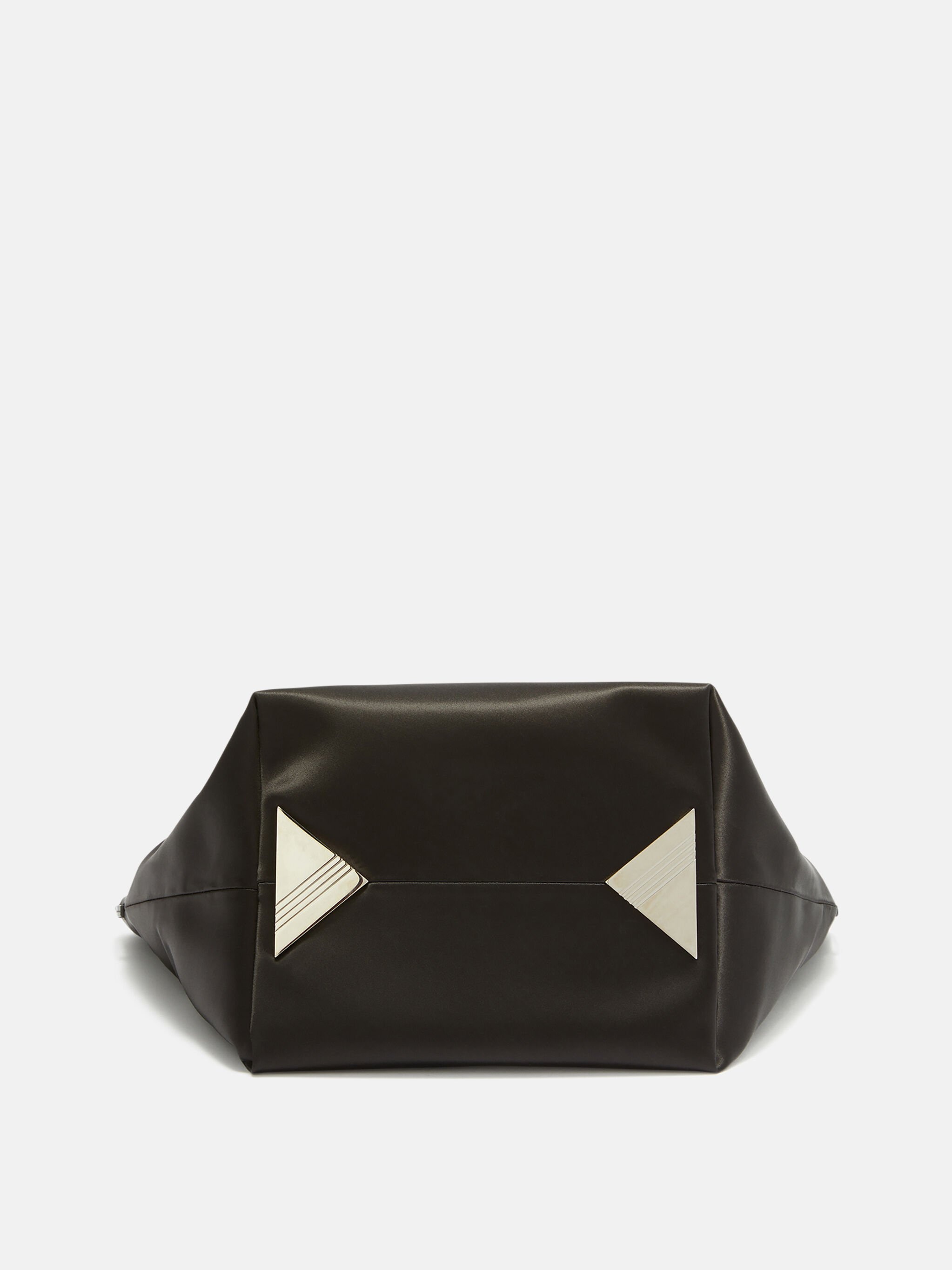 ''VIA DEI GIARDINI 30'' BLACK TOTE BAG 5