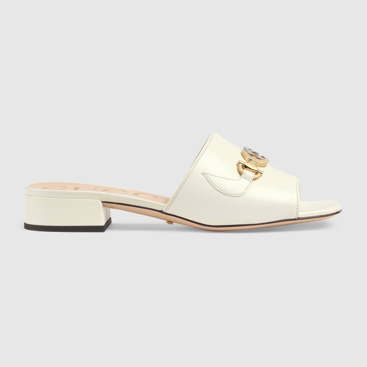 Gucci Zumi leather slide sandal - 1