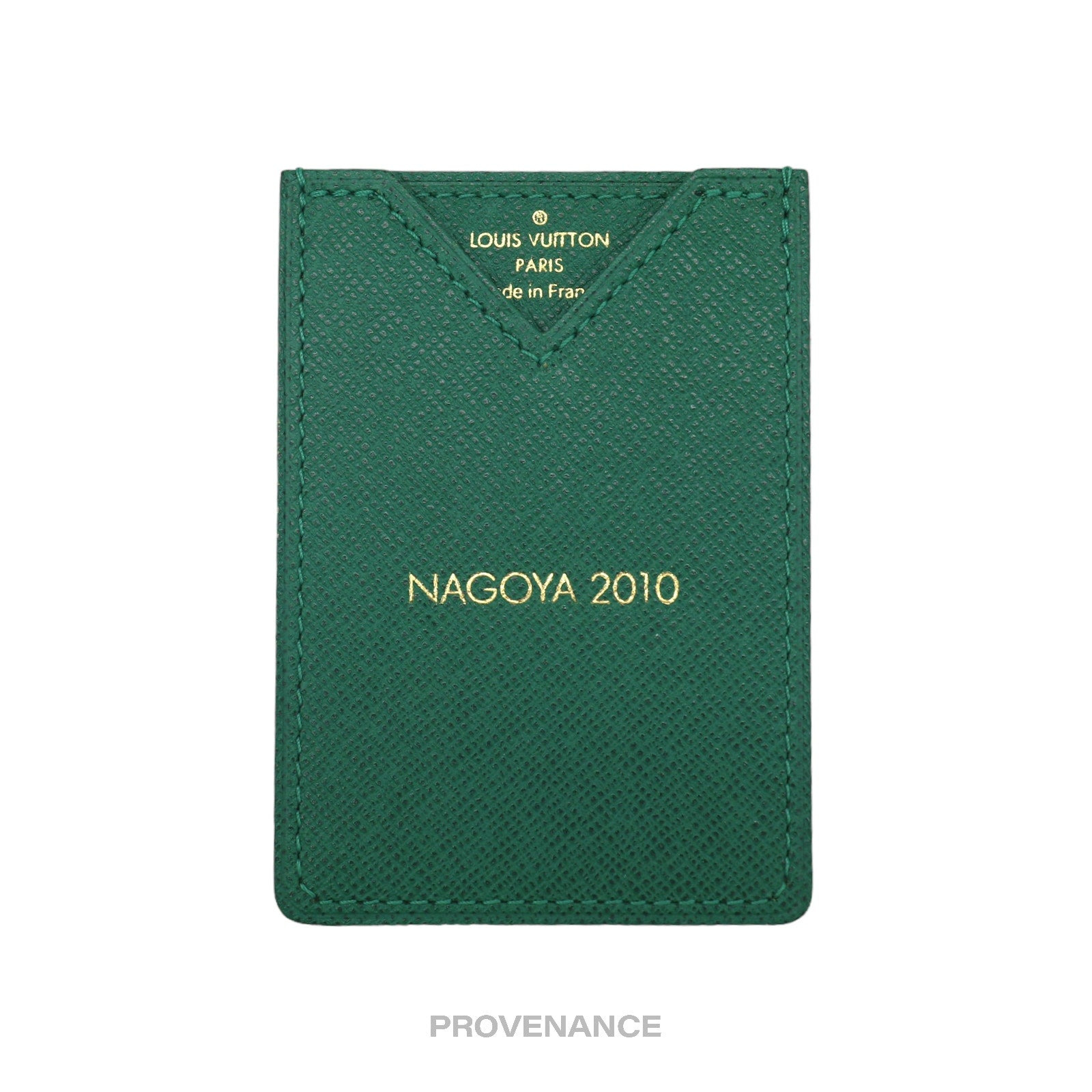 Louis Vuitton Nagoya 2010 Card Wallet - Green Taiga - 2
