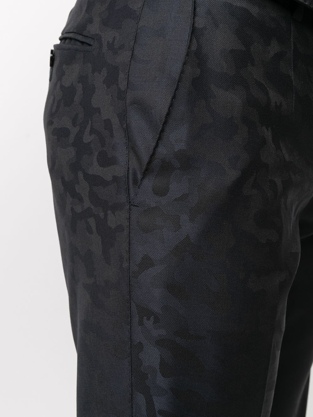 camouflage-print three-piece suit - 7