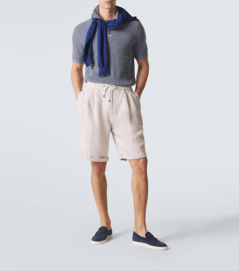 Brunello Cucinelli Suede slip-on sneakers outlook