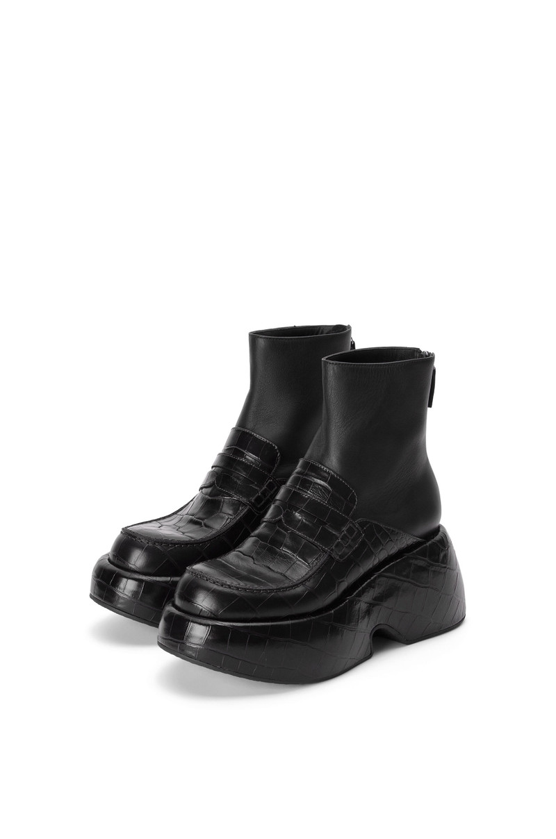 Loewe Wedge loafer boot in calfskin outlook