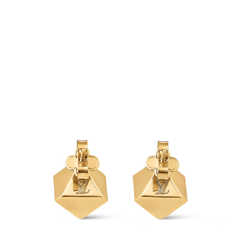 LV Cube Earrings 3