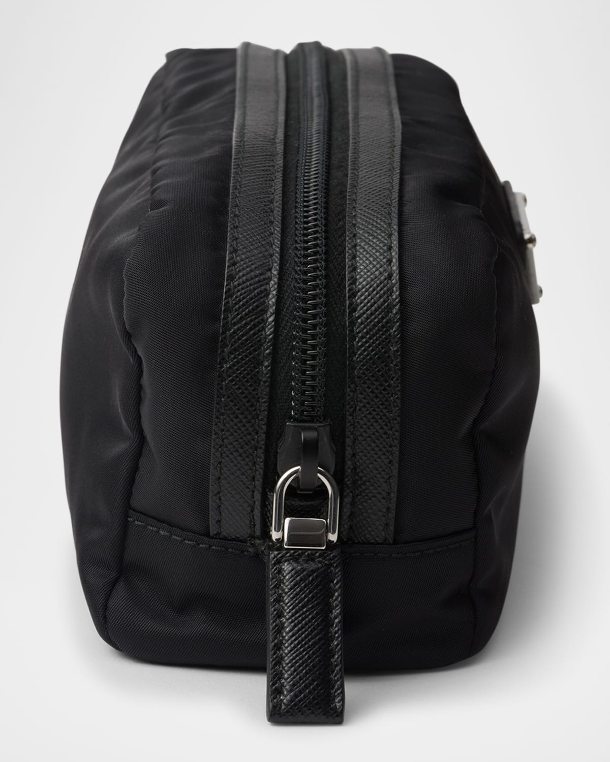 Men's Re-Nylon and Saffiano Leather Travel Pouch - 2