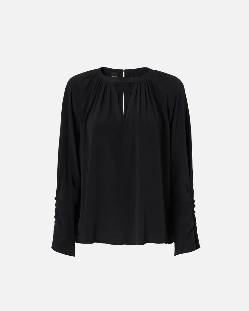 FLOWING V-NECK BLOUSE 1
