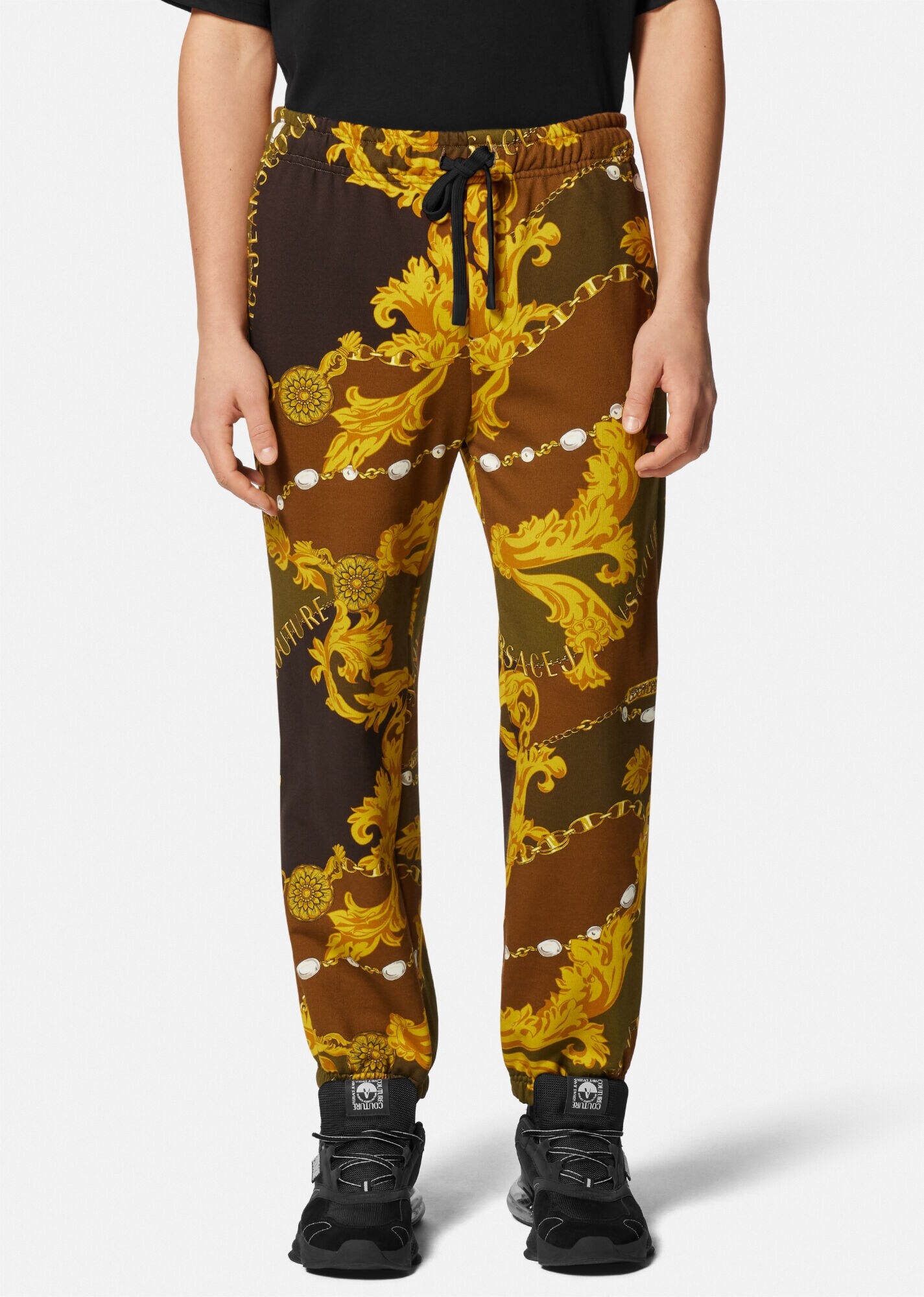 Chain Couture Sweatpants - 3