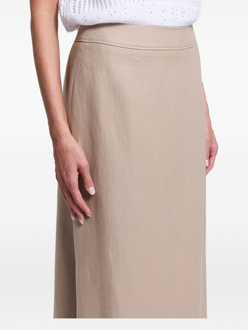 PESERICO side-slit skirt outlook