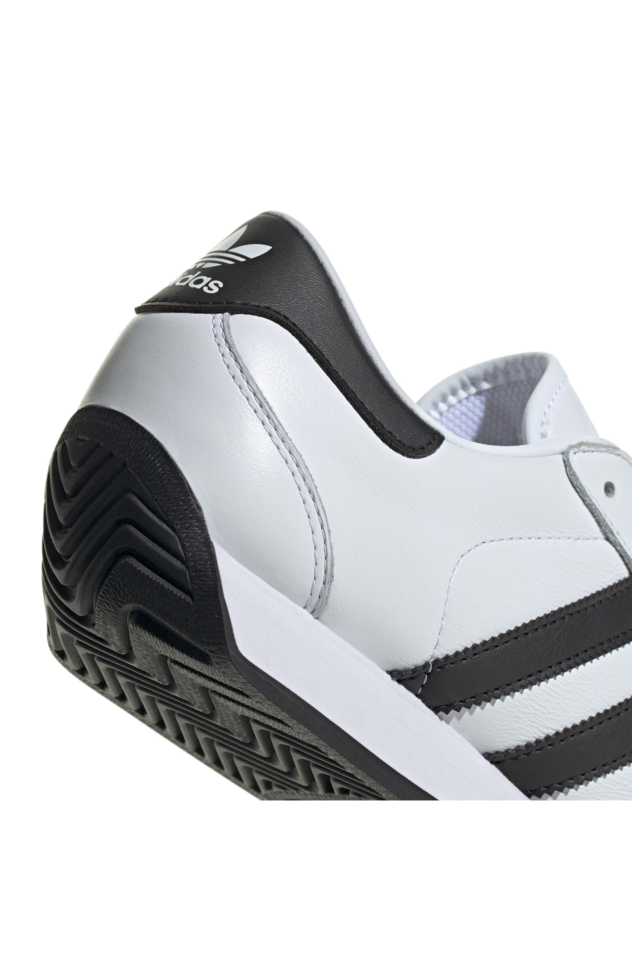 adidas Country II Sneaker in White/Black/White at Nordstrom - 8