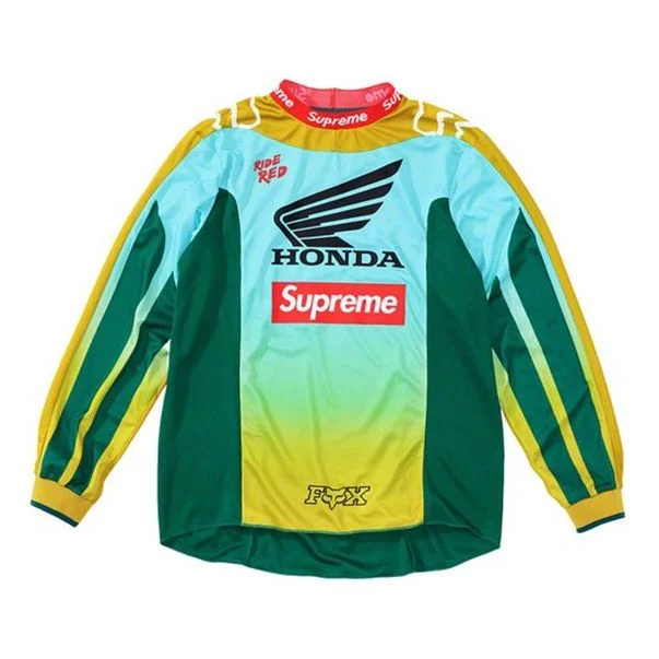 Supreme FW19 Week 6 x Honda x Fox Racing Moto Jersey Top SUP-FW19-598 - 1