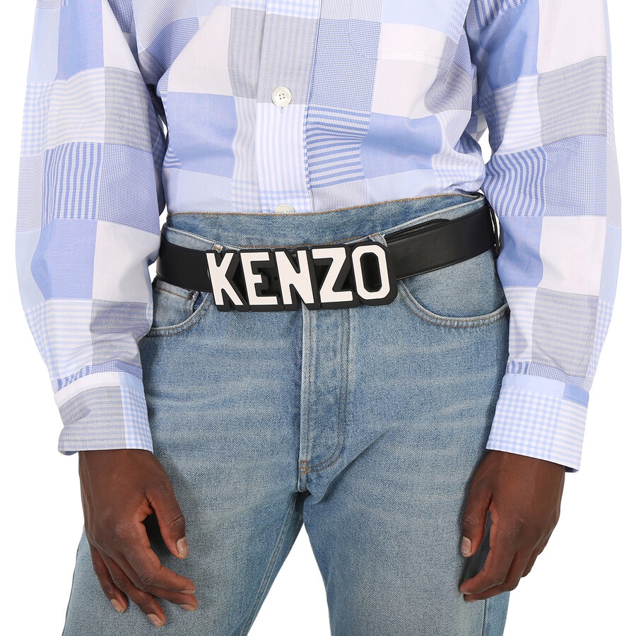 Kenzo Logo Buckle Reversible And Adjustable Belt - 3