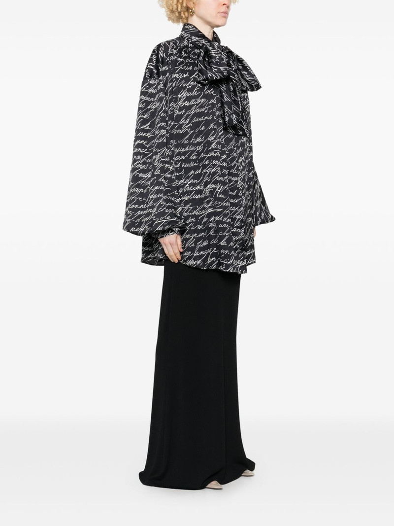 Love Letter-print blouse 3