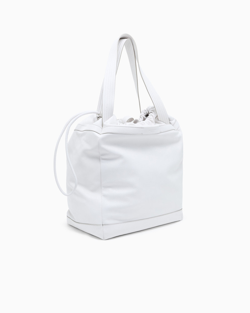 GIORGIO ARMANI NAPPA-LEATHER SHOPPER BAG WITH SHOULDER STRAP outlook