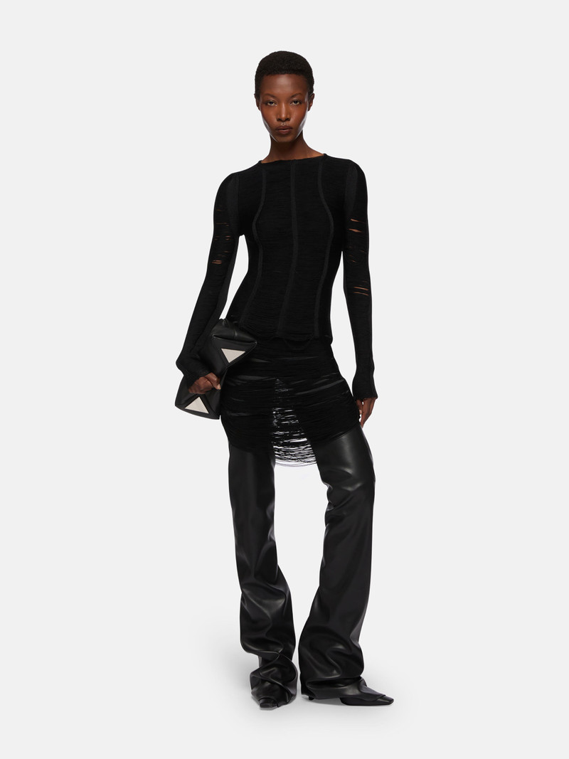 THE ATTICO SWEATER BLACK outlook