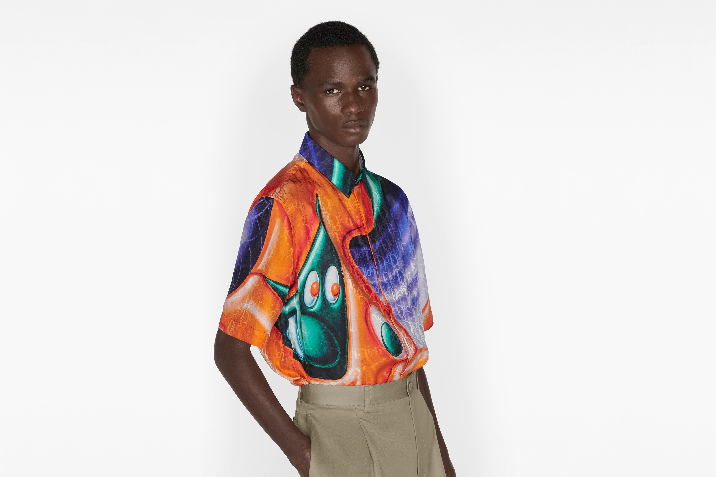 DIOR AND KENNY SCHARF Short-Sleeved Shirt - 4