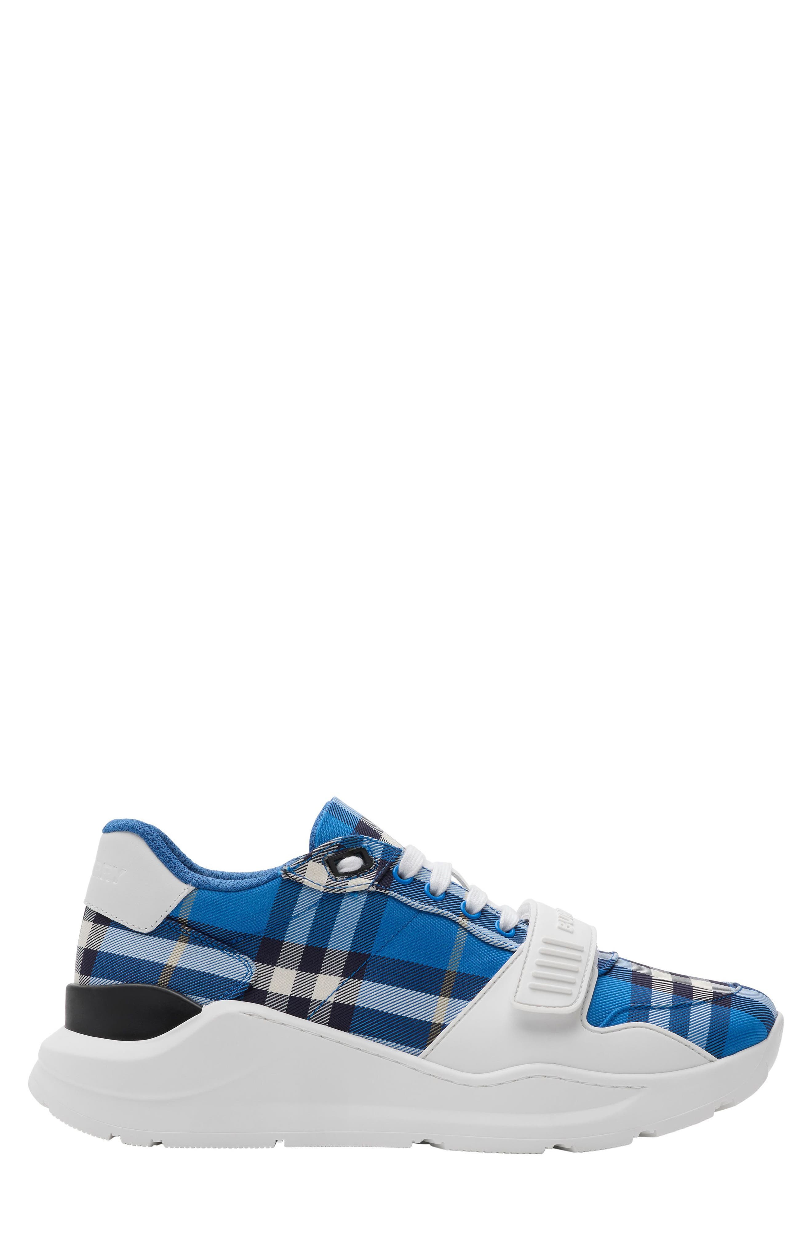 burberry Regis Check Sneaker in Hyacinth at Nordstrom - 1