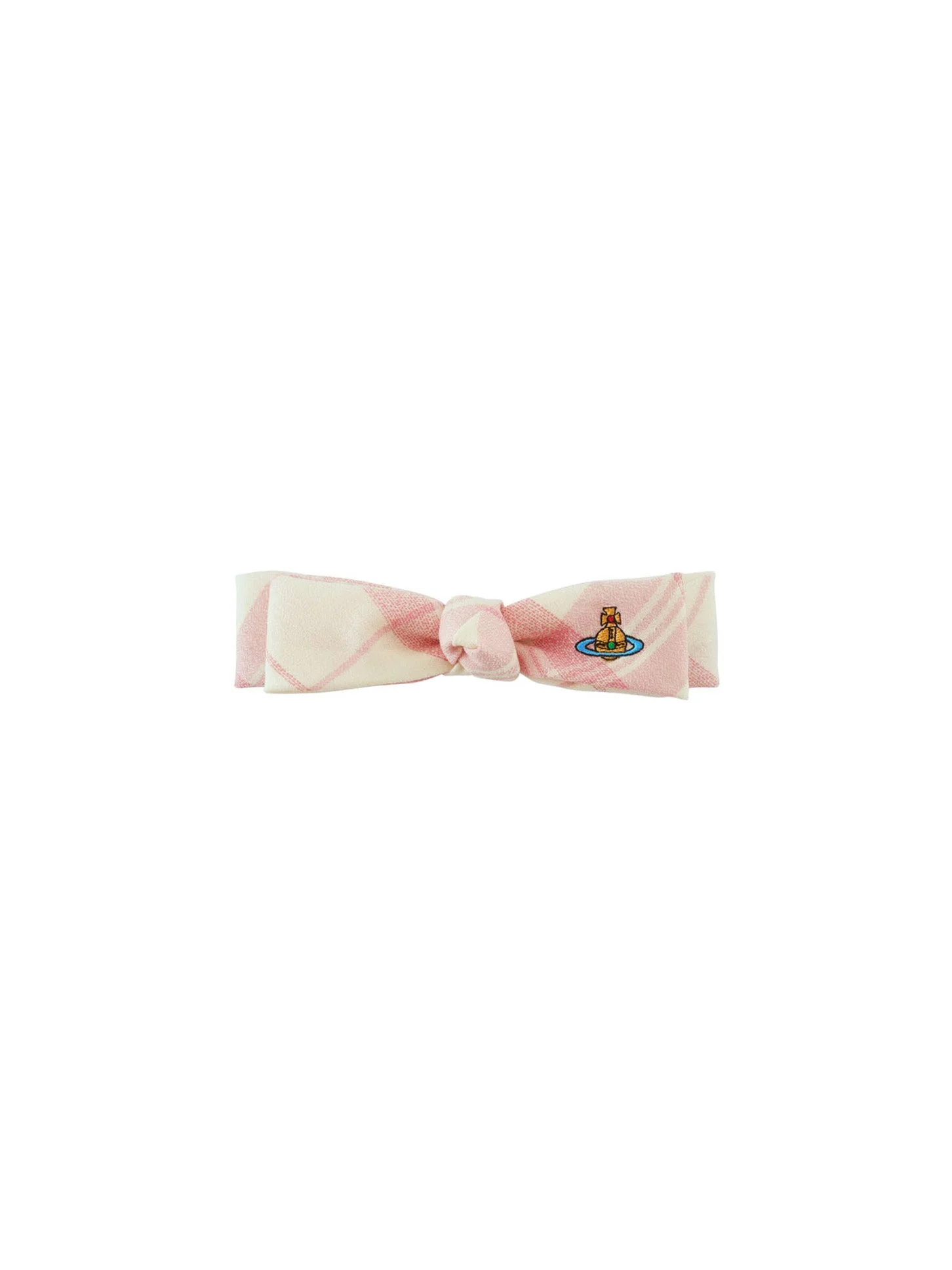 SMALL HAIR CLIPS - IVORY/PINK - 1