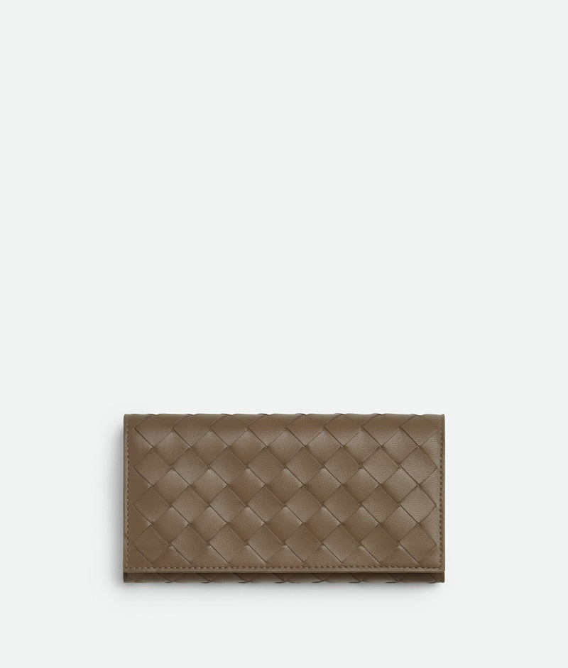 Intrecciato Large Flap Wallet 1