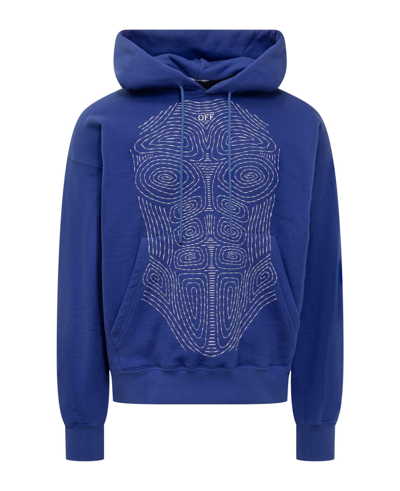 Blue Skate Hoodie With Logo - 1