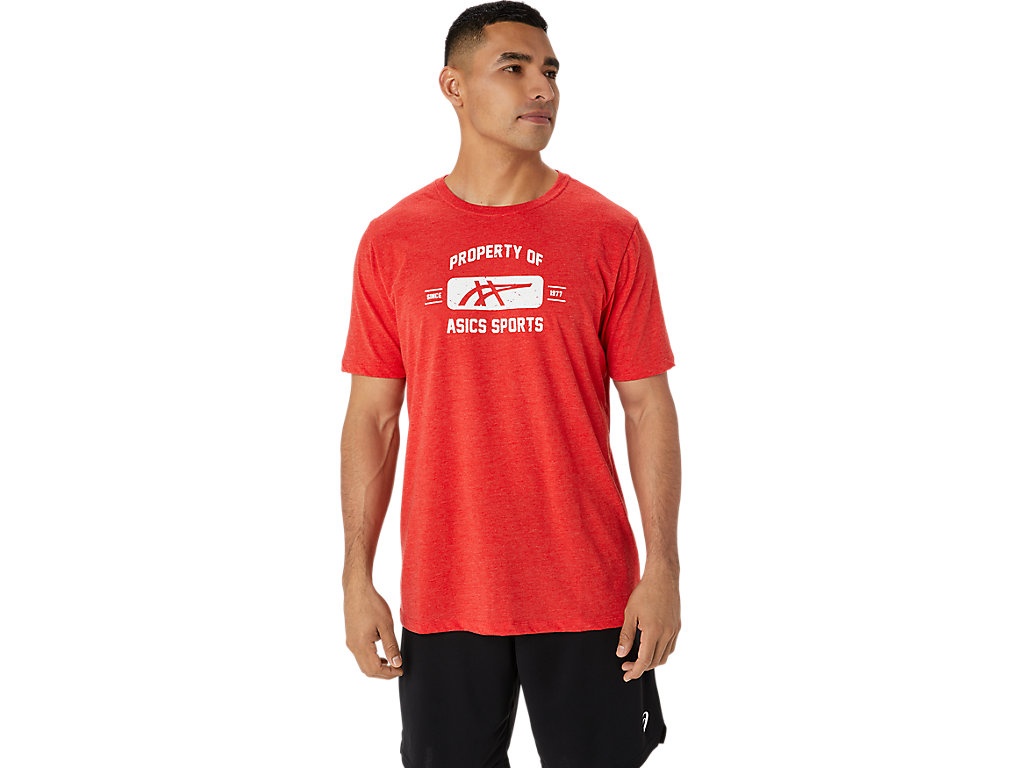 SHORT SLEEVE PROPERTY OF ASICS SPORTS TEE - 1