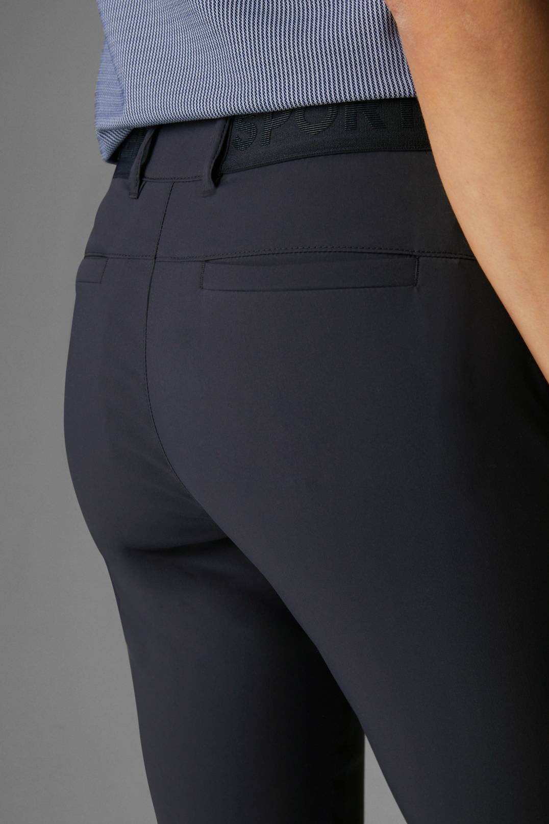 TESJA FUNCTIONAL CHINOS IN NAVY BLUE - 5