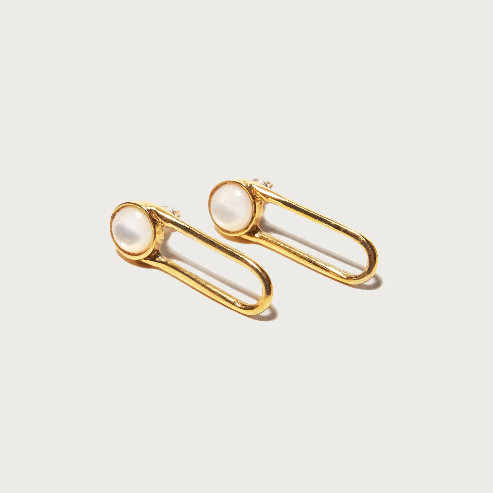Odette New York® Aura mother-of-pearl earrings - 1