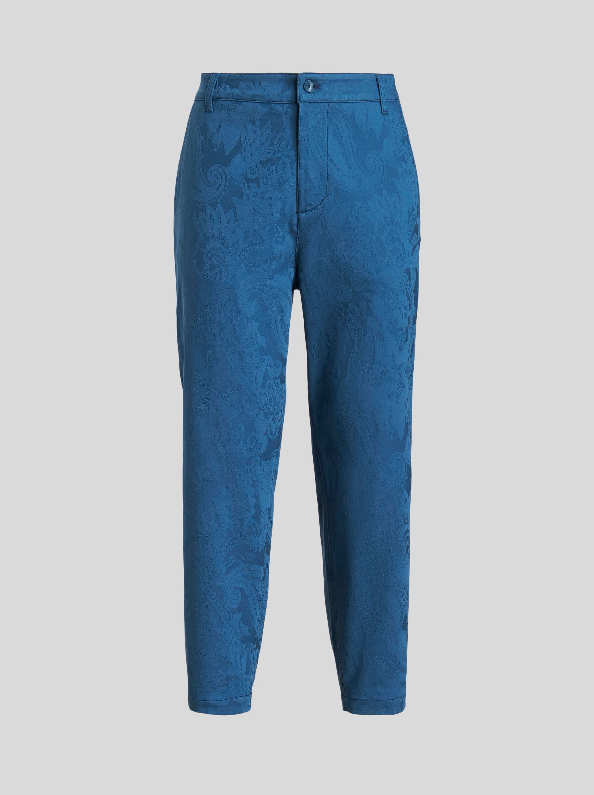 TAILORED PAISLEY JACQUARD TROUSERS - 1
