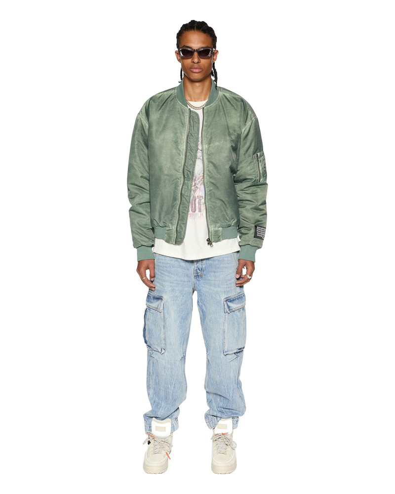 Ksubi ROYALTY BOMBER KHAKI OVERDYE outlook