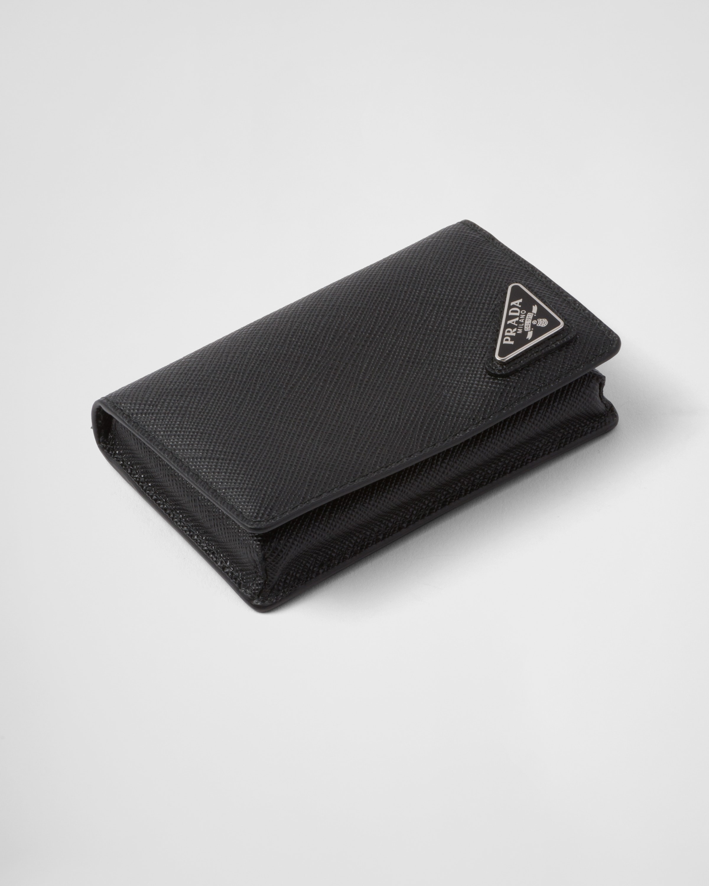 Saffiano leather card holder - 2