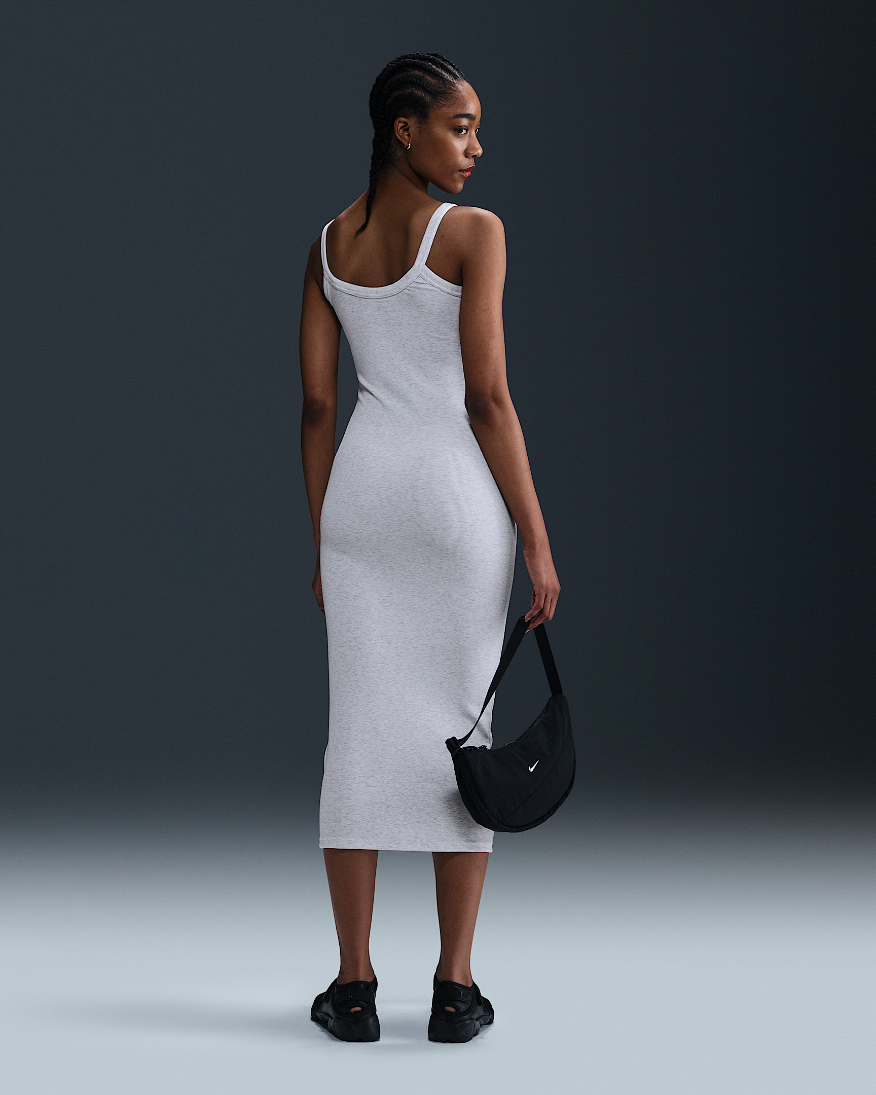 Nike Sportswear Chill Knit Women's Tight Mini-Rib Tank Dress - 4