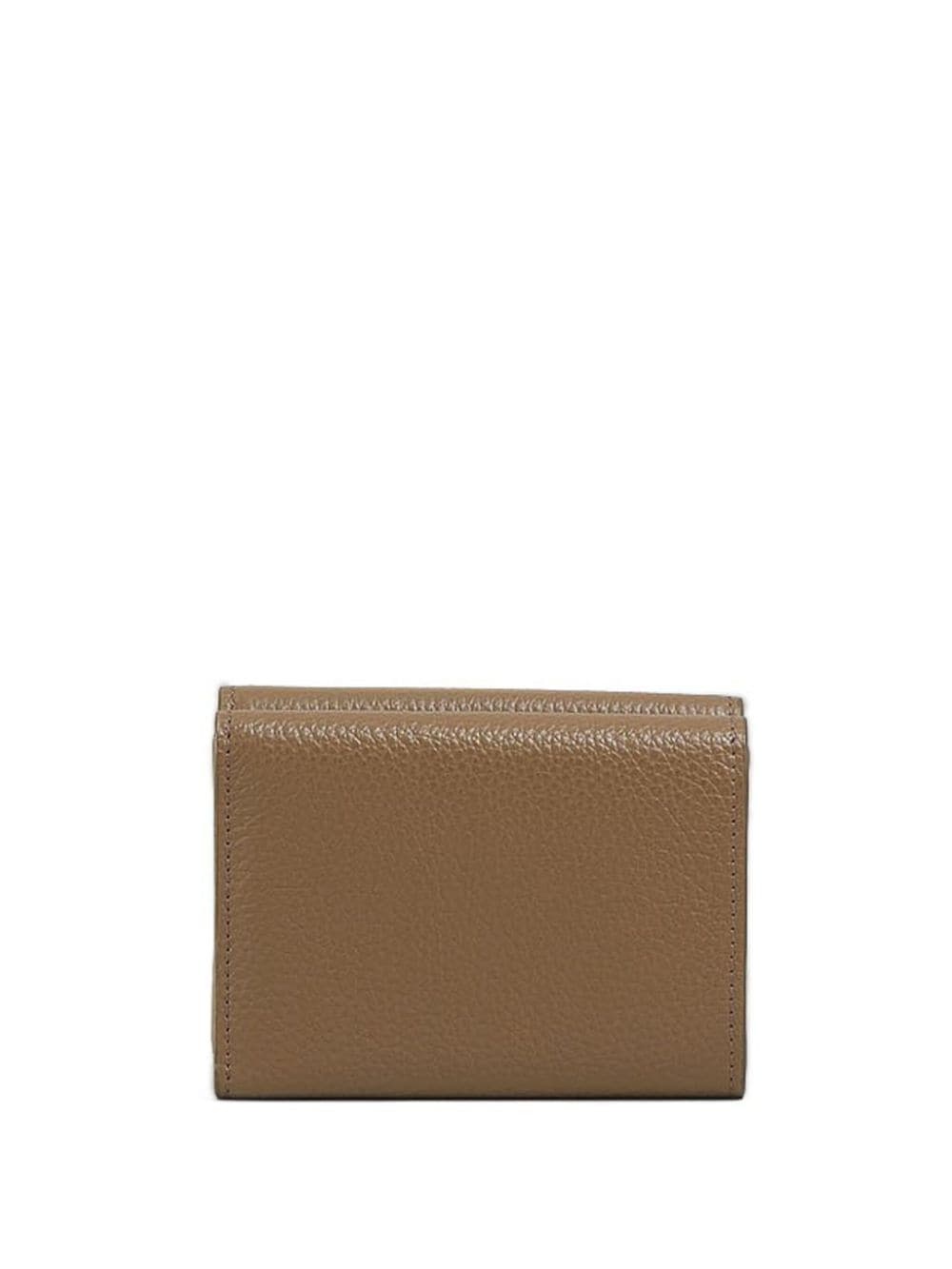logo-embroidered leather wallet - 2