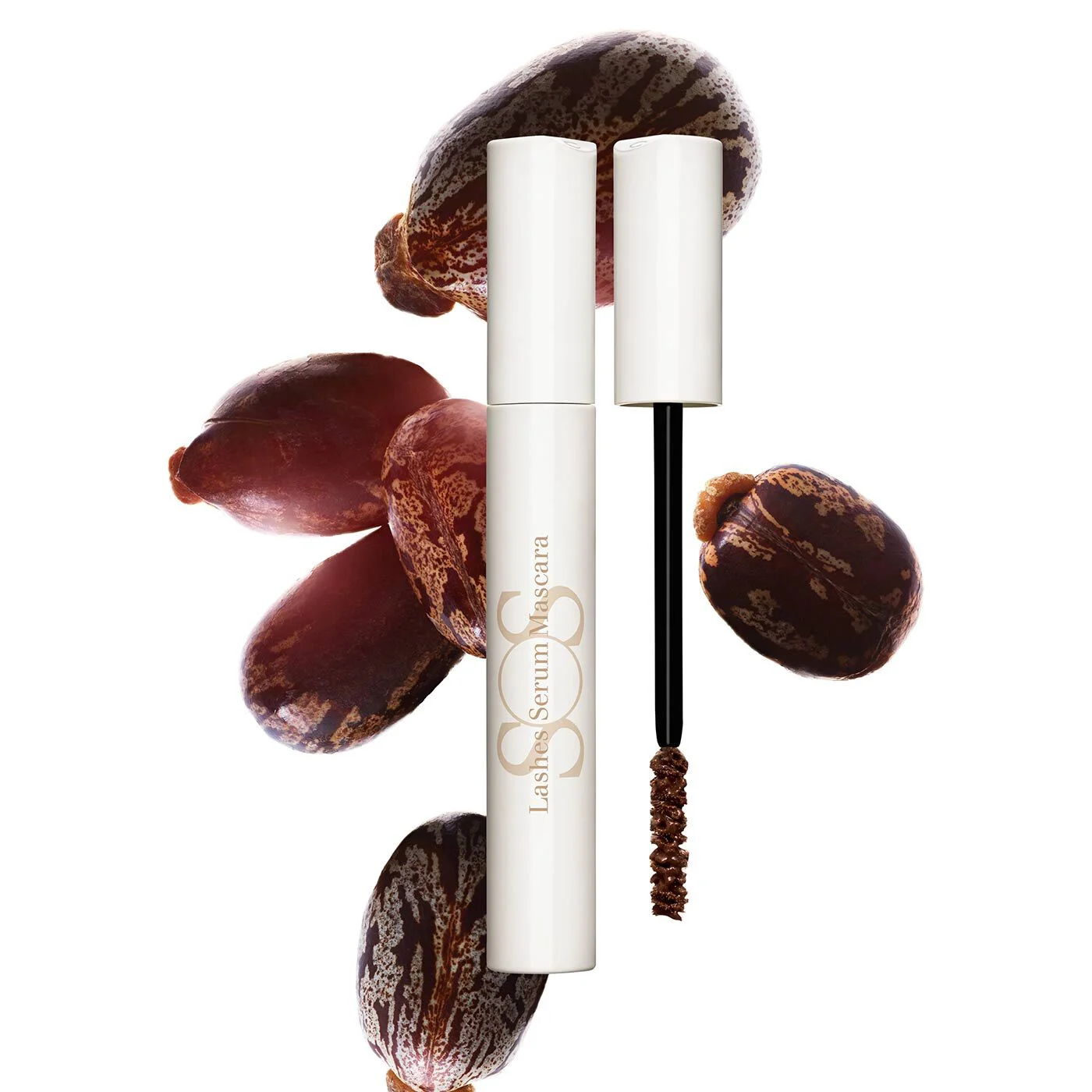 SOS Lashes Serum Mascara With Castor Oil - Lash Boosting Mascara - 1