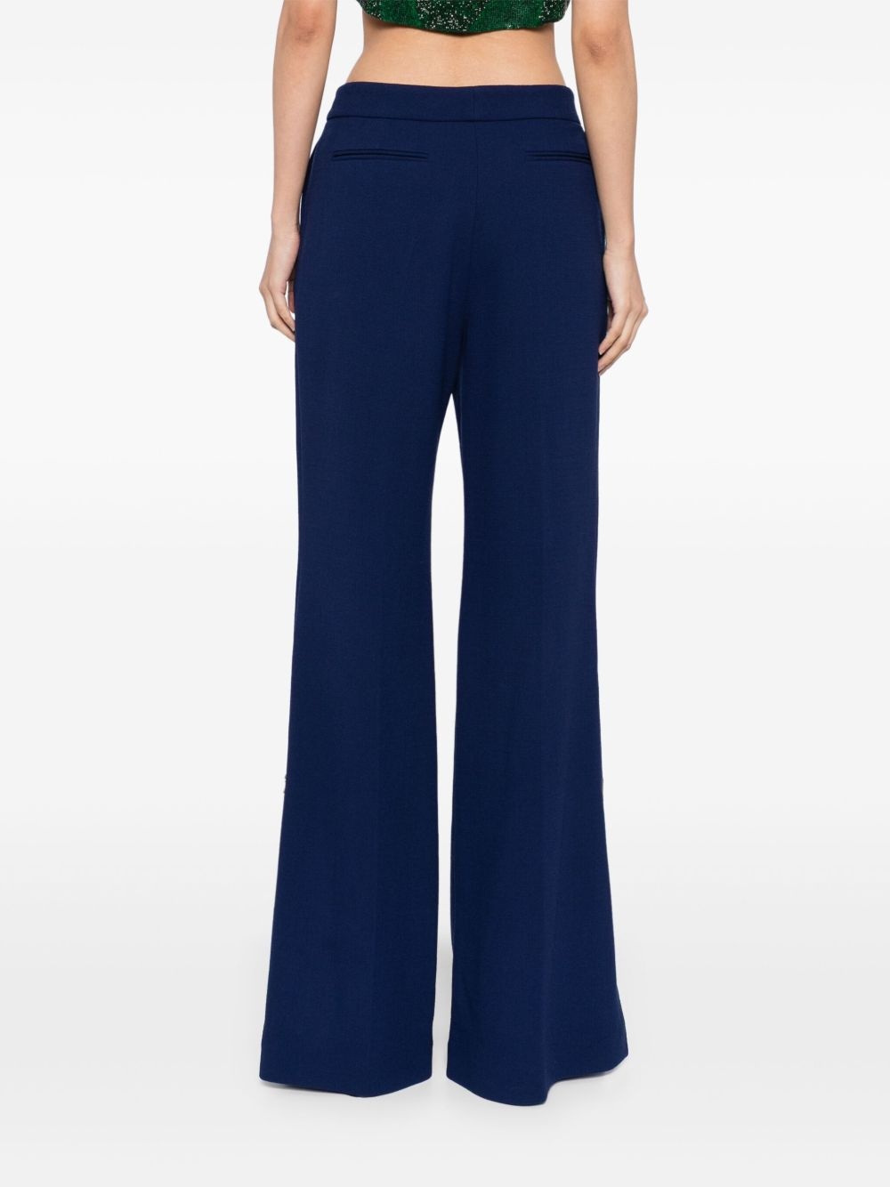 Side Slit Flared pants - 4