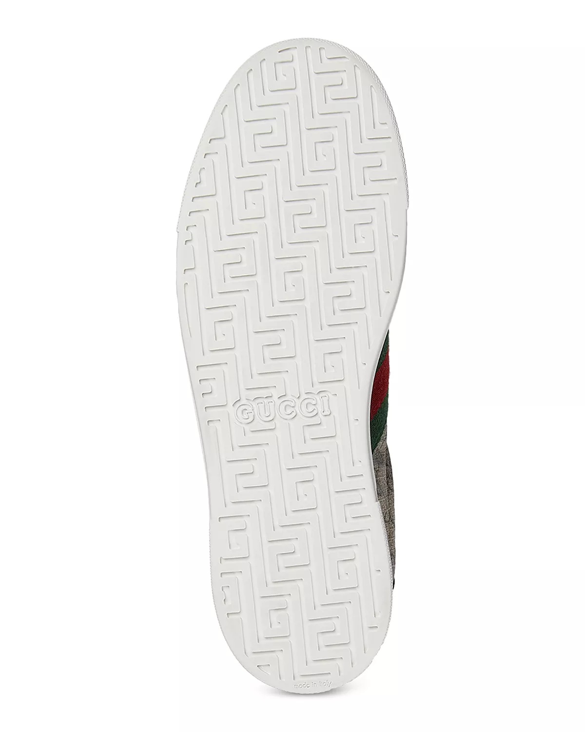 Men's Gucci Ace Canvas and Leather Sneakers - 10