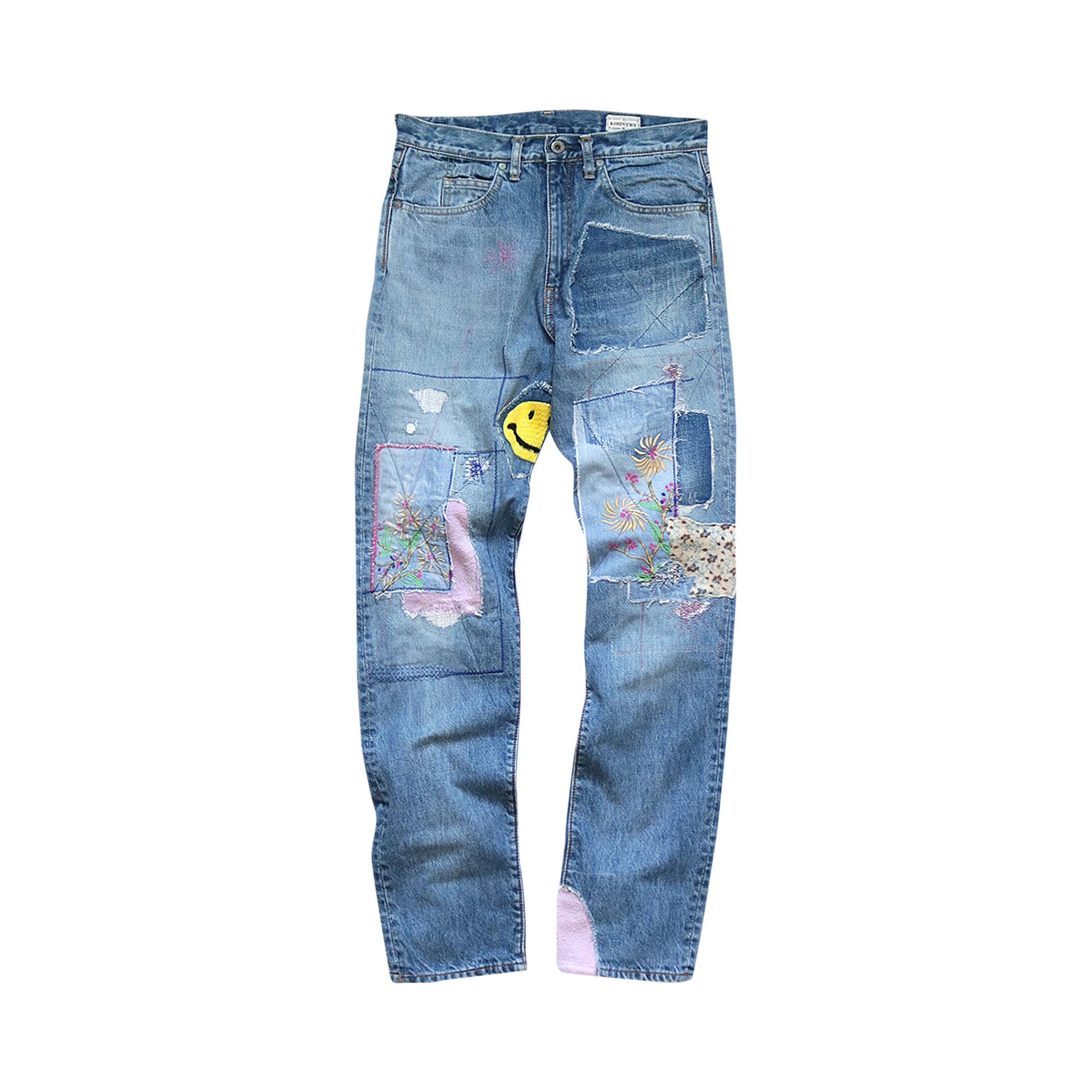 Kapital Gypsy Patch Remake Okabilly 14oz 5 Pocket Denim 'Indigo' - 1