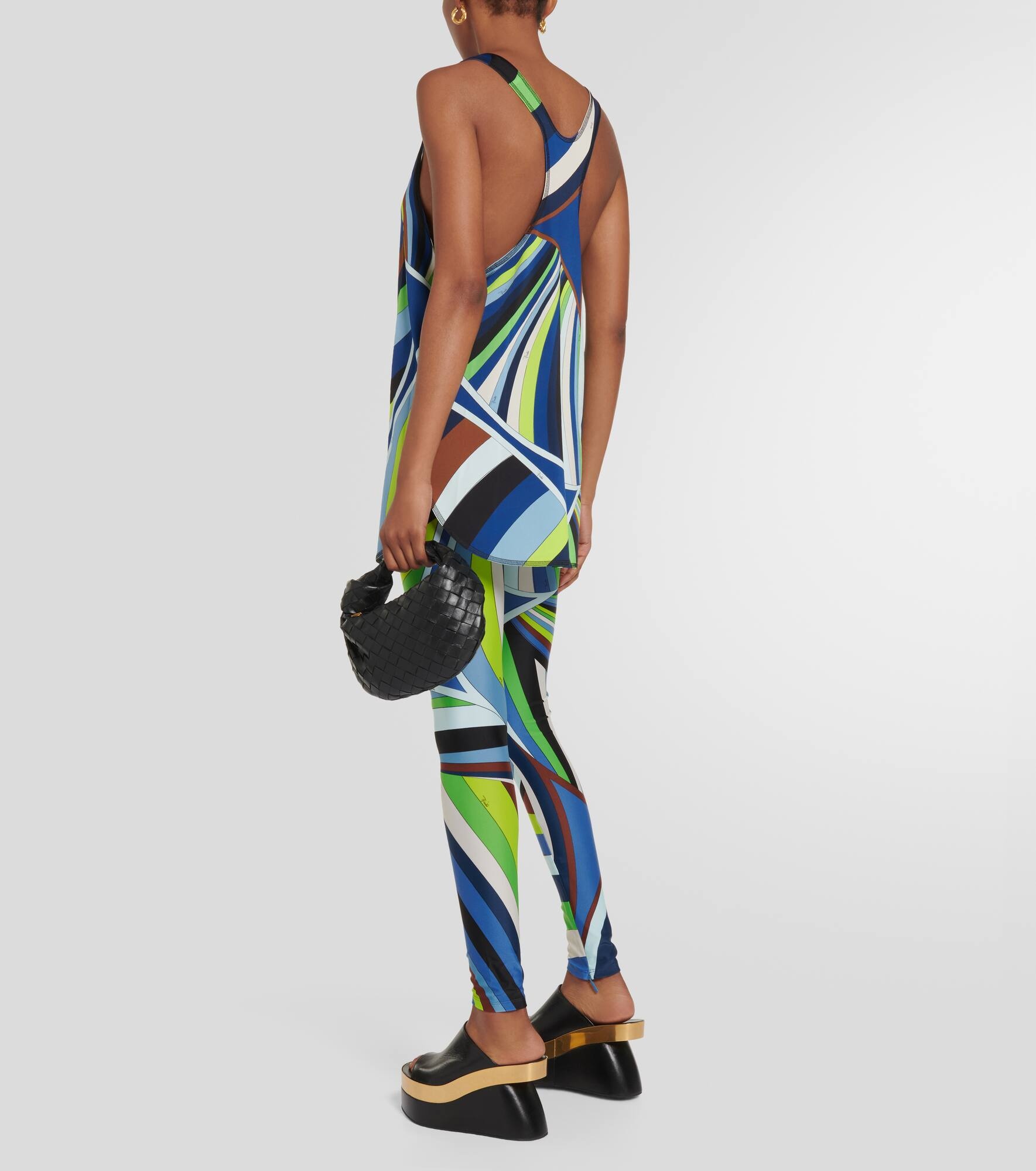 Printed racerback top - 3