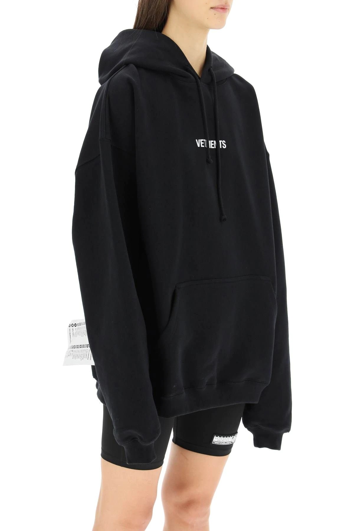 LOGO LABEL HOODIE - 3