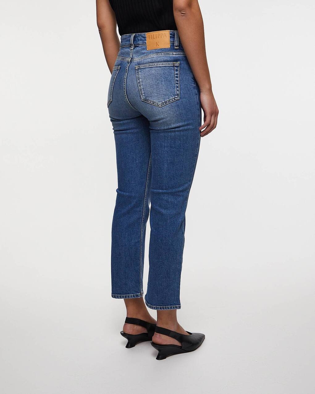 Jeans Stella Cropped Mid blue - 4
