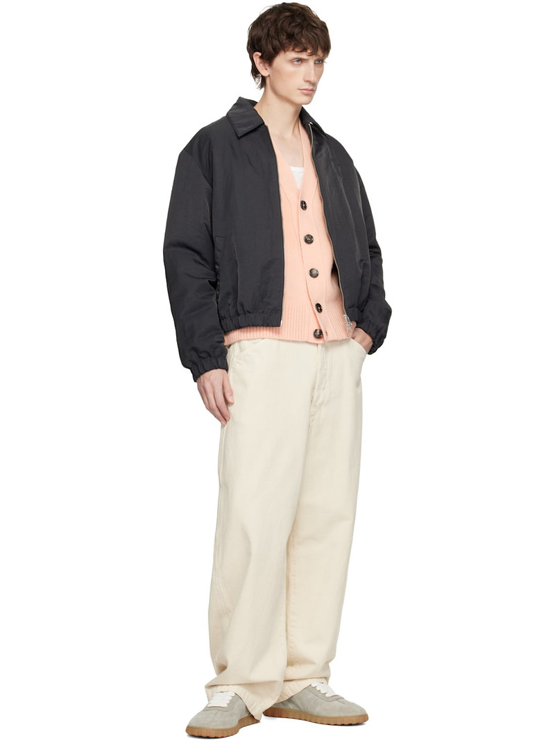 AMI Paris Gray Ami de Coeur Jacket outlook