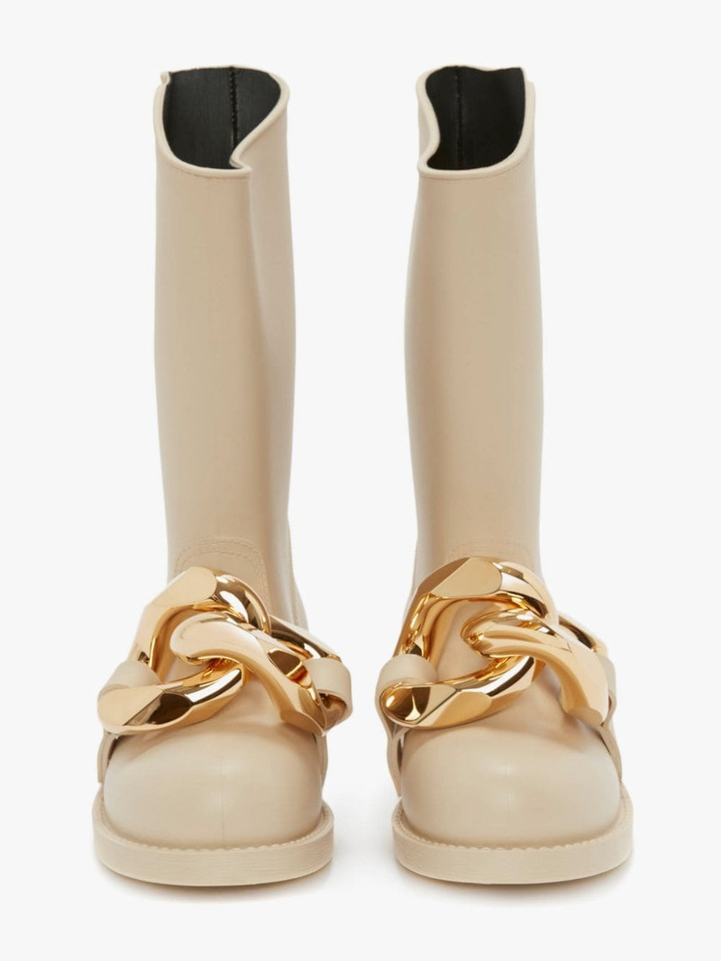 WOMEN'S CHAIN RUBBER BOOT HIGH 4
